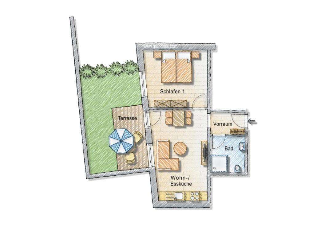 Alpenflair Apartment Berwang Exterior foto